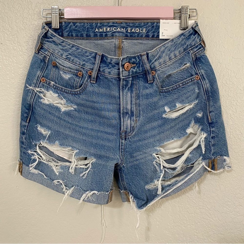 American Eagle Tomgirl Lowrise Shorts